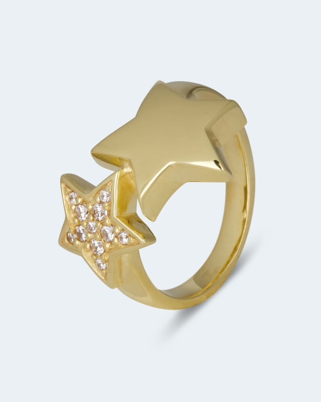Ring mit Zirkonia