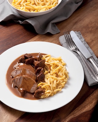 Produktabbildung 1 für Schweinefilet in Pfifferlingsoße