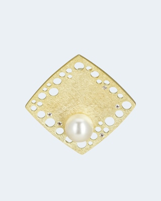 Produktabbildung 1 für Anhänger mit MK-Perle 10mm & Zirkonia