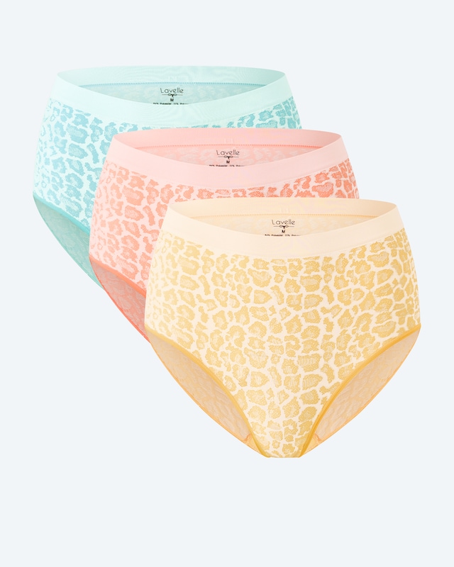 Seamless Slips "Leopard", 3er Pack