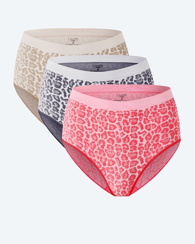 Seamless Slips "Leopard", 3er Pack