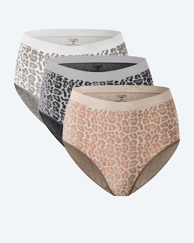 Seamless Slips "Leopard", 3er Pack