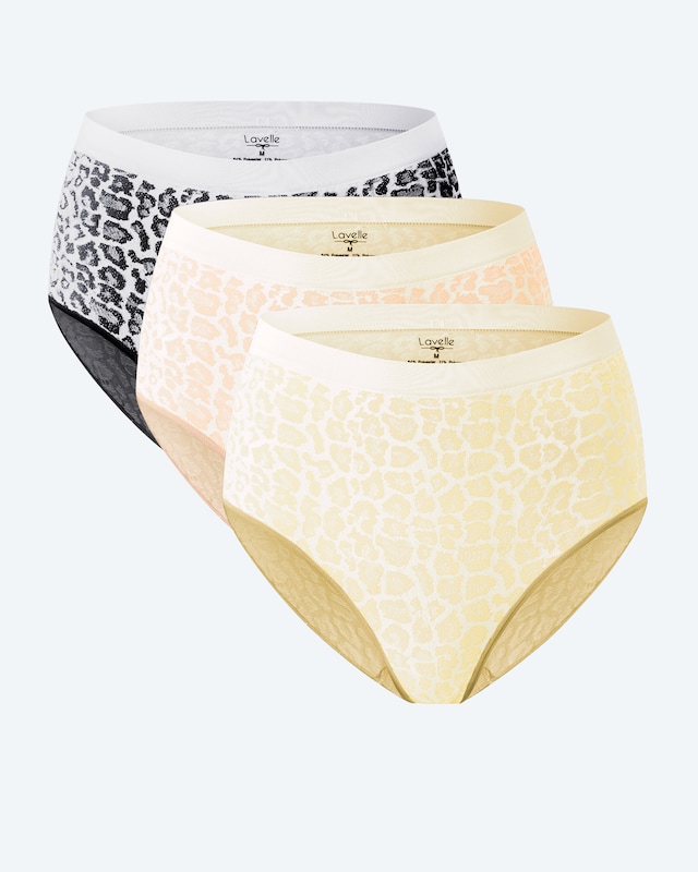 Seamless Slips "Leopard", 3er Pack