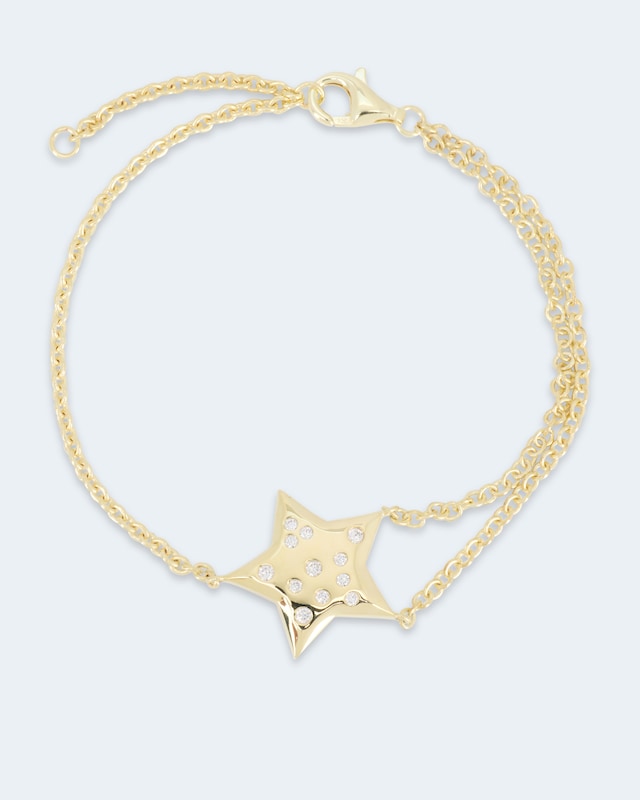 Armband mit Zirkonia-Sternelement