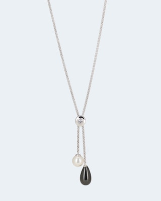 Produktabbildung 1 für Slider-Collier mit MK-Perlen 10 & 10x18mm
