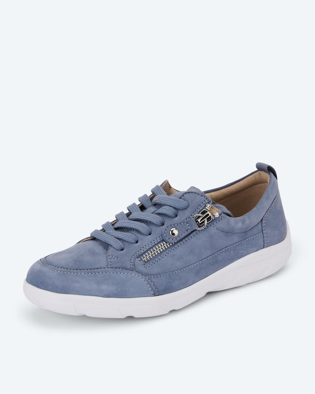 Sneaker in Velours-Optik