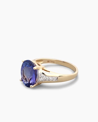 Produktabbildung 3 für Ring mit Tansanit "Star of Africa" & Brillanten