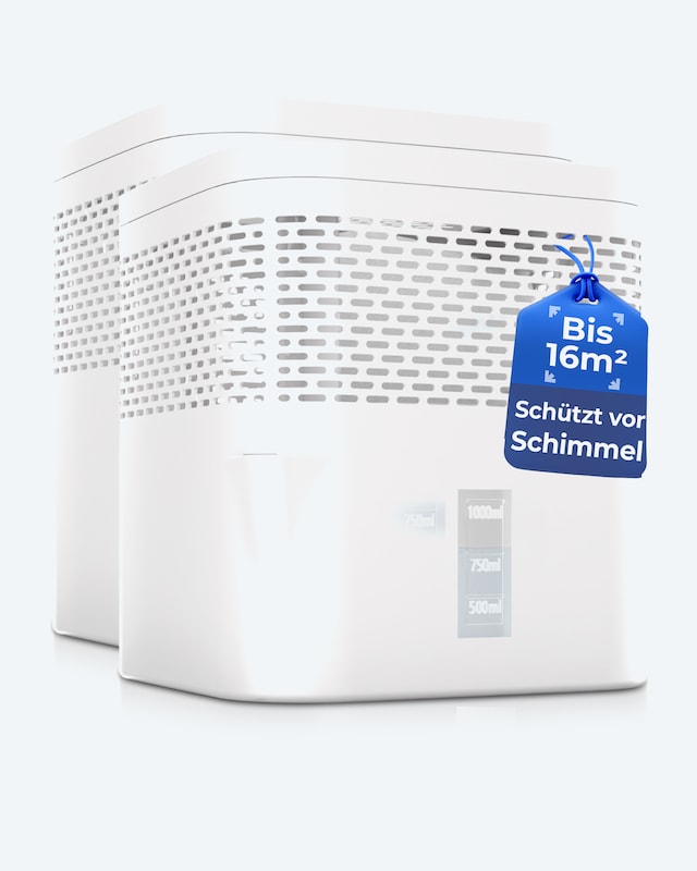 2x Luftentfeuchter "Air One Lite" + 2x Refill