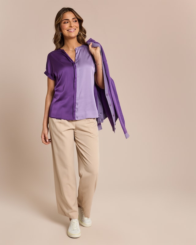 2-Tone Bluse