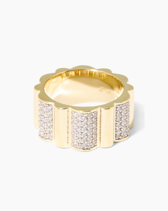 Ring mit Zirkonia