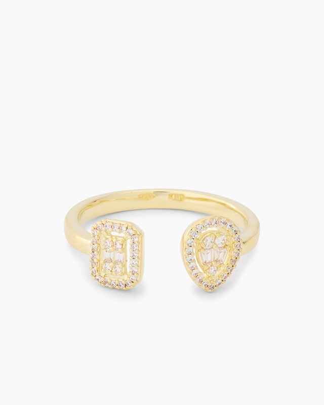Ring mit Zirkonia
