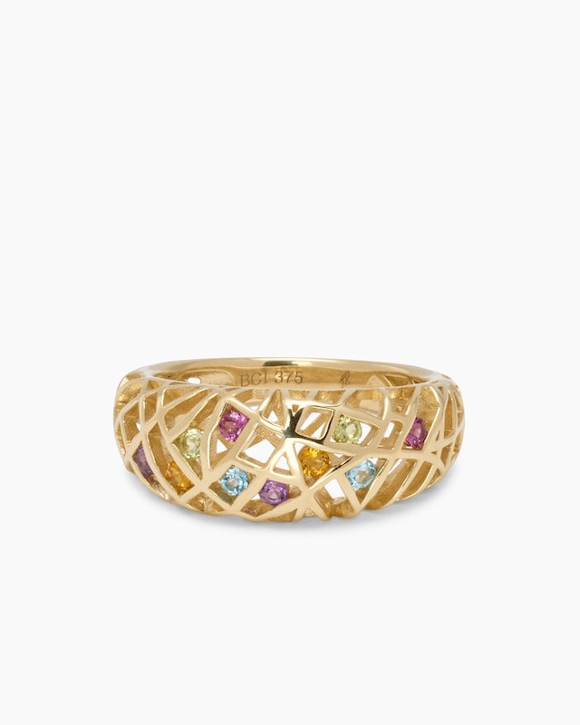 Ring mit Multi-Edelsteinen