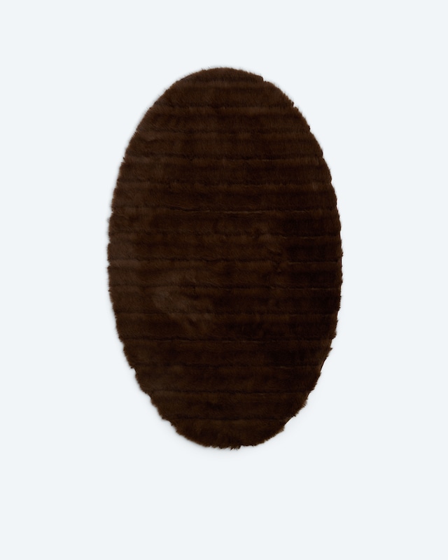 Luxus Zobel Teppich, oval