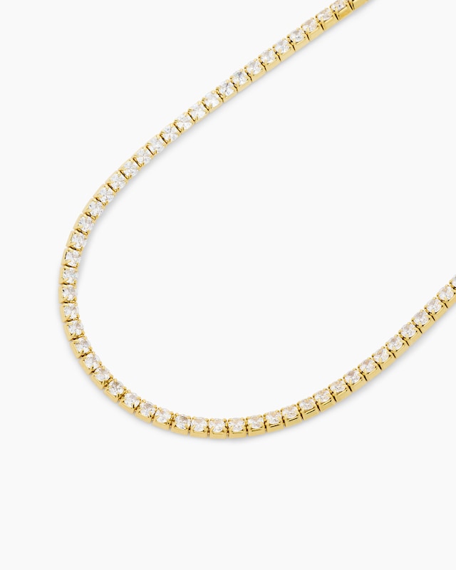 Flex-Collier mit Zirkonia