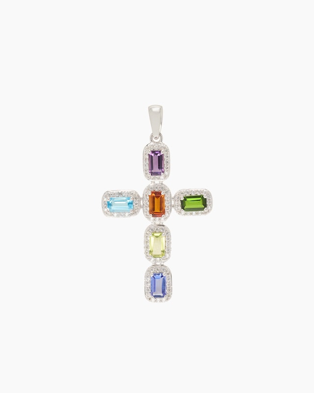 Anhänger Multi-Edelstein