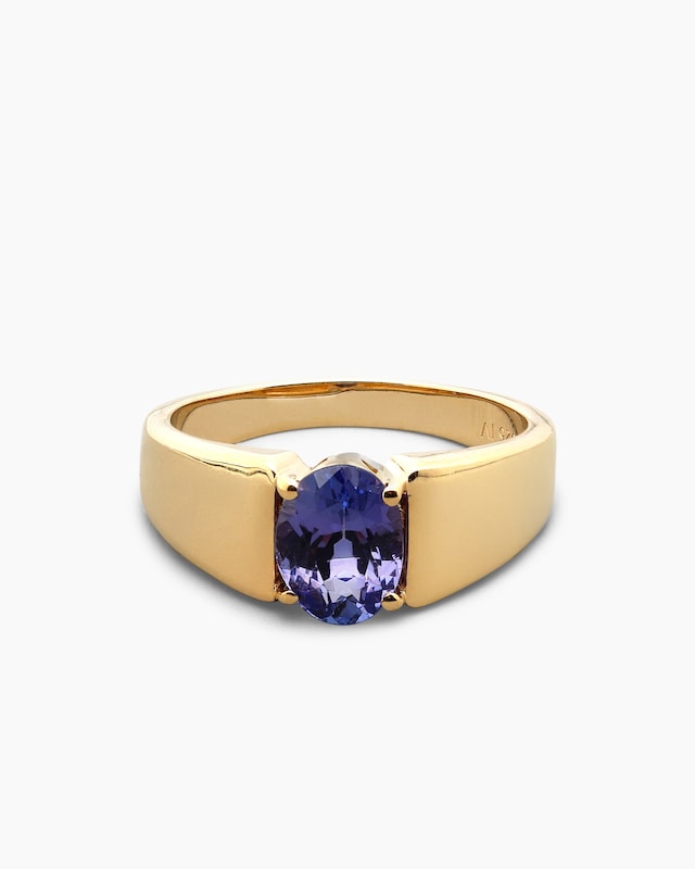 Ring mit Tansanit AAA