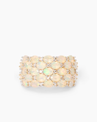 Produktabbildung 1 für Ring mit Äthiopischem Opal