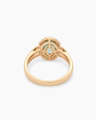 Produktabbildung 3 für Ring mit blauem Zirkon