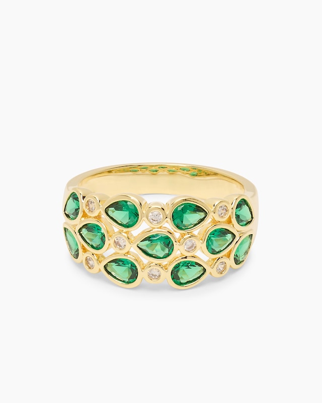 Ring mit Zirkonia
