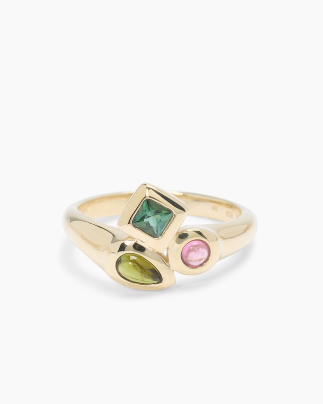 Ring mit Multi-Turmalin