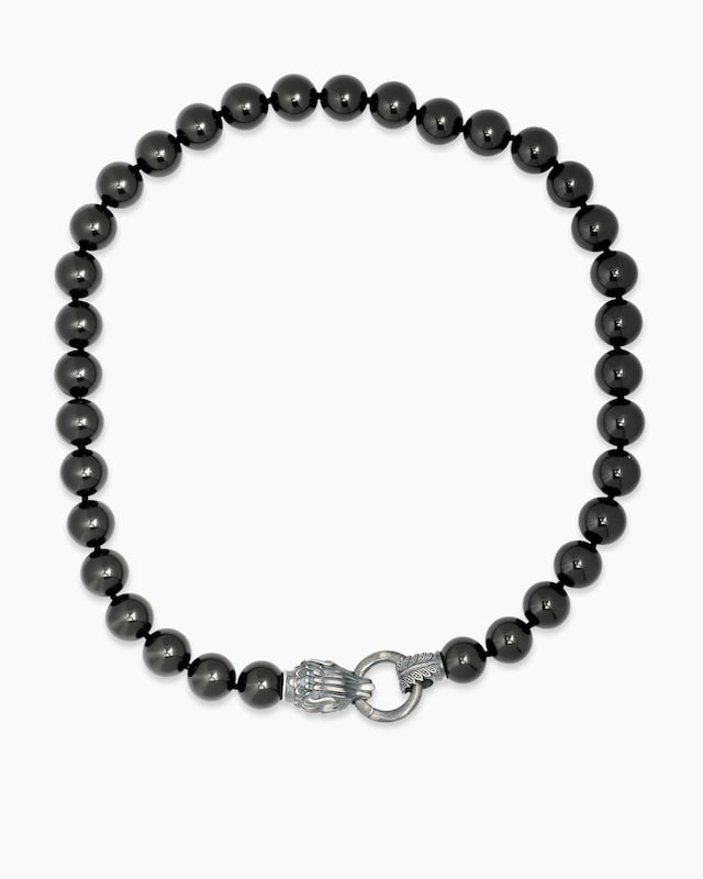 Collier MK-Perle 12 mm mit Drachenkopf