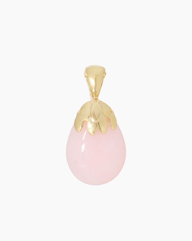 Clipanhänger mit pink Opal