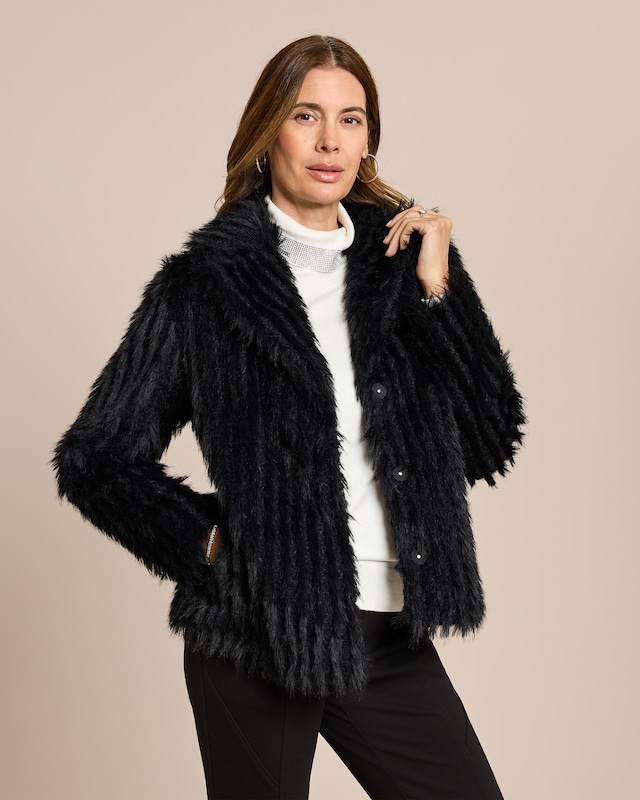 Webpelzjacke