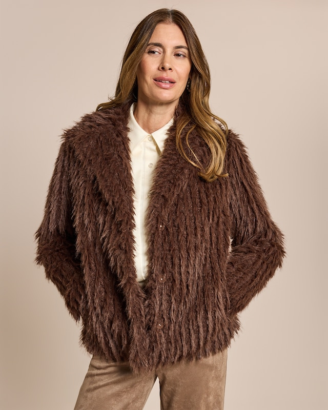 Webpelzjacke