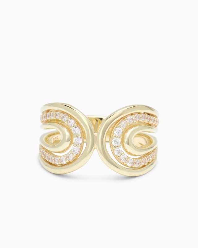 Ring mit Zirkonia
