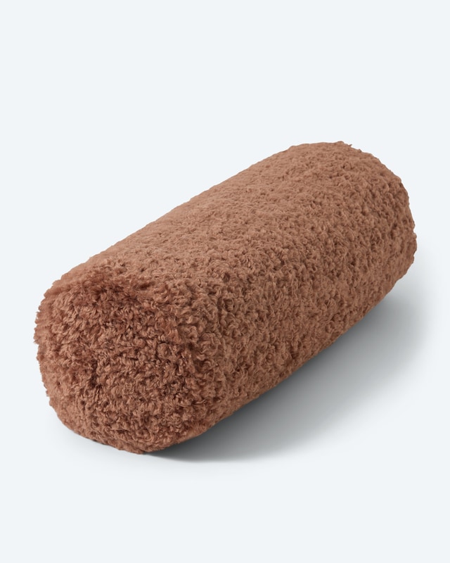 Nackenrolle in Teddy-Optik