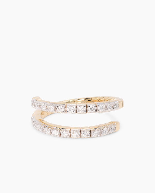 Flex-Ring mit Brillanten ca. 0,50 ct