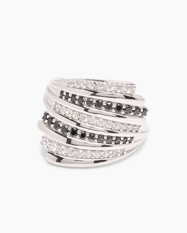 Ring mit Zirkon & Spinell