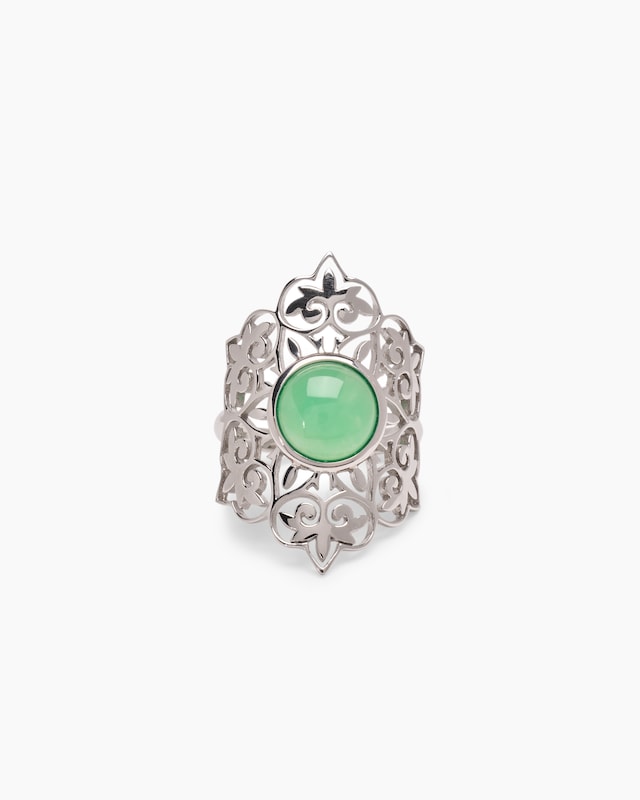 Ring mit Chrysopras