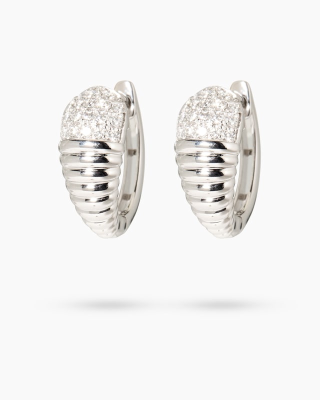 Brillant-Creolen ca. 0,25 ct