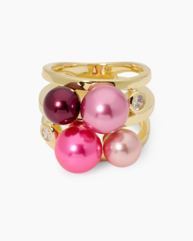 Ring mit Muschelkernperlen