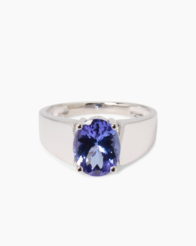 Ring mit Tansanit AAAAA