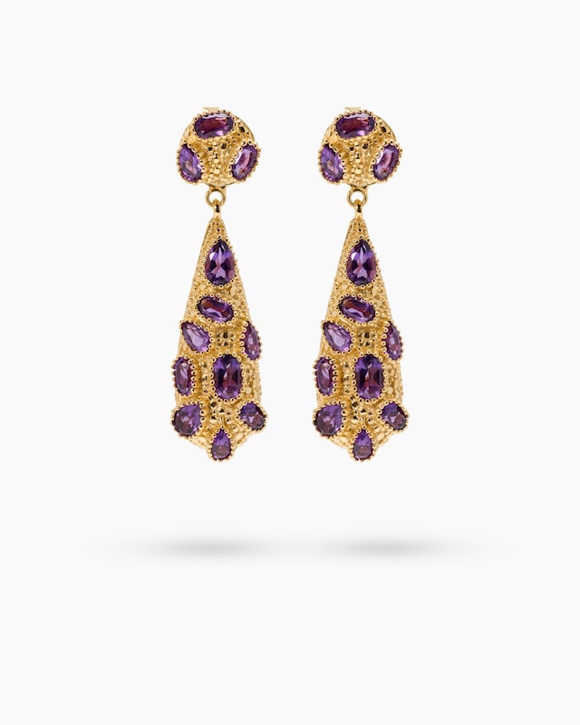 Ohrstecker mit Amethyst