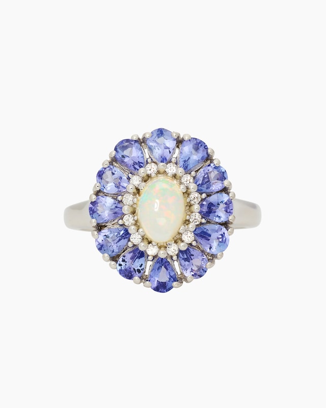 Ring mit Äthiopischem Opal