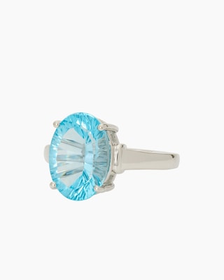 Produktabbildung 3 für Ring mit Swiss Blue Topas