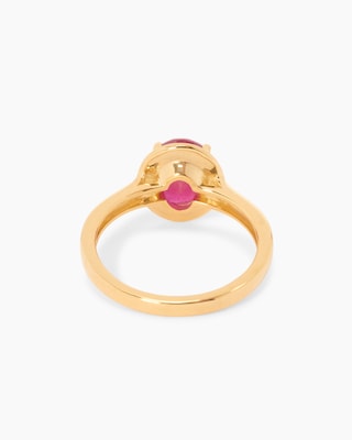 Produktabbildung 3 für Ring mit Sambia Rubin