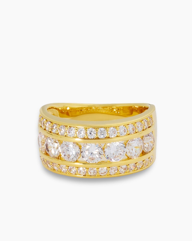 Ring mit Zirkonia