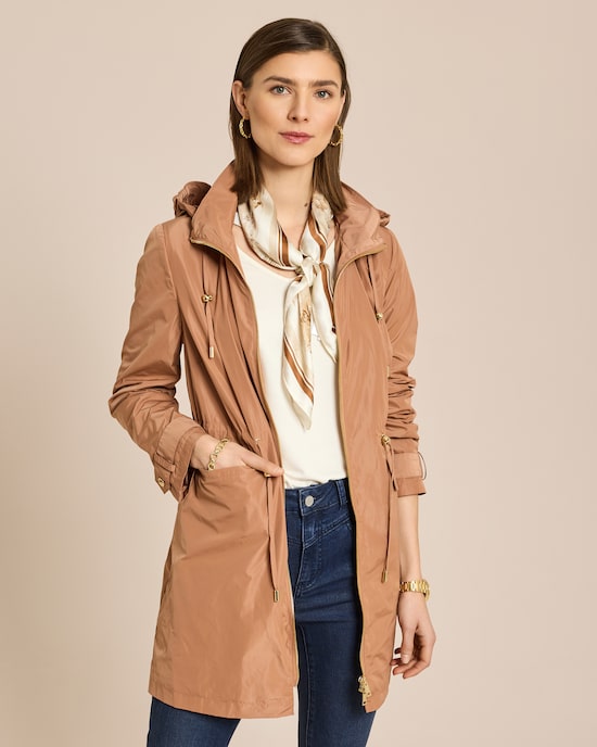 Produktabbildung für Leichter Parka mit Tunnelzug