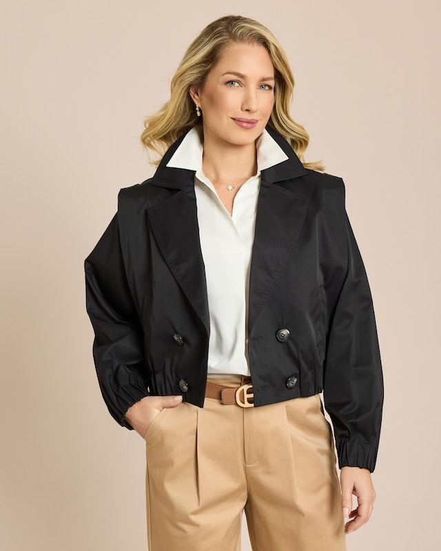 Trench-Blouson