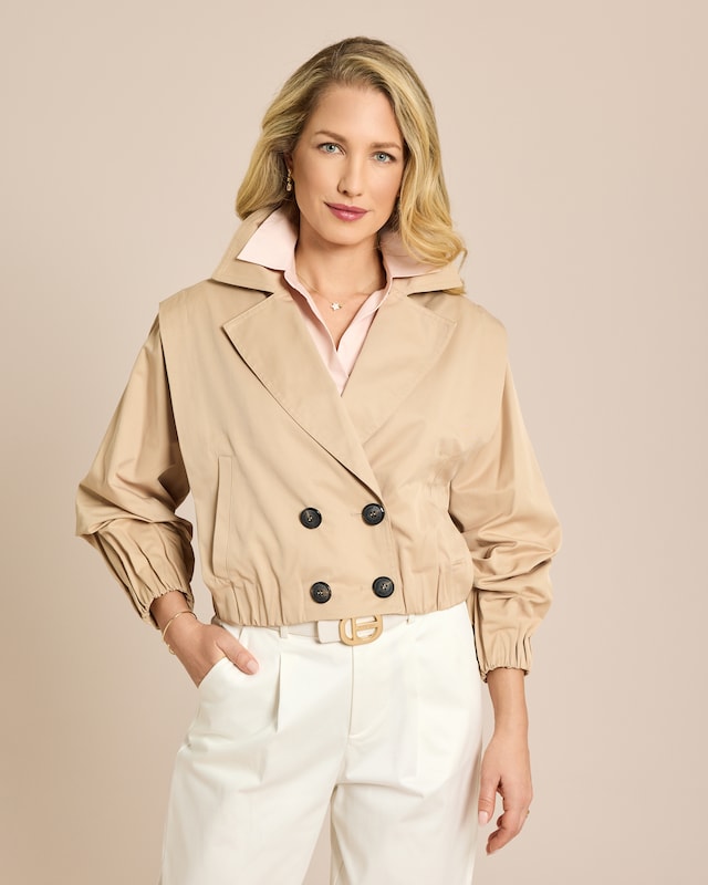 Trench-Blouson
