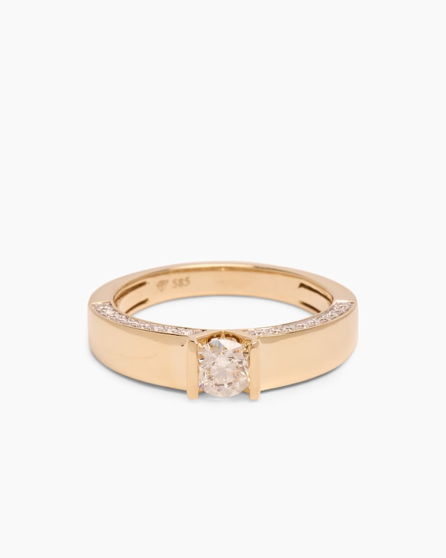 Brillantring ca. 0,75 ct