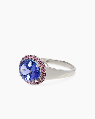 Produktabbildung 3 für Ring mit Tansanit AAAAA und Brillant