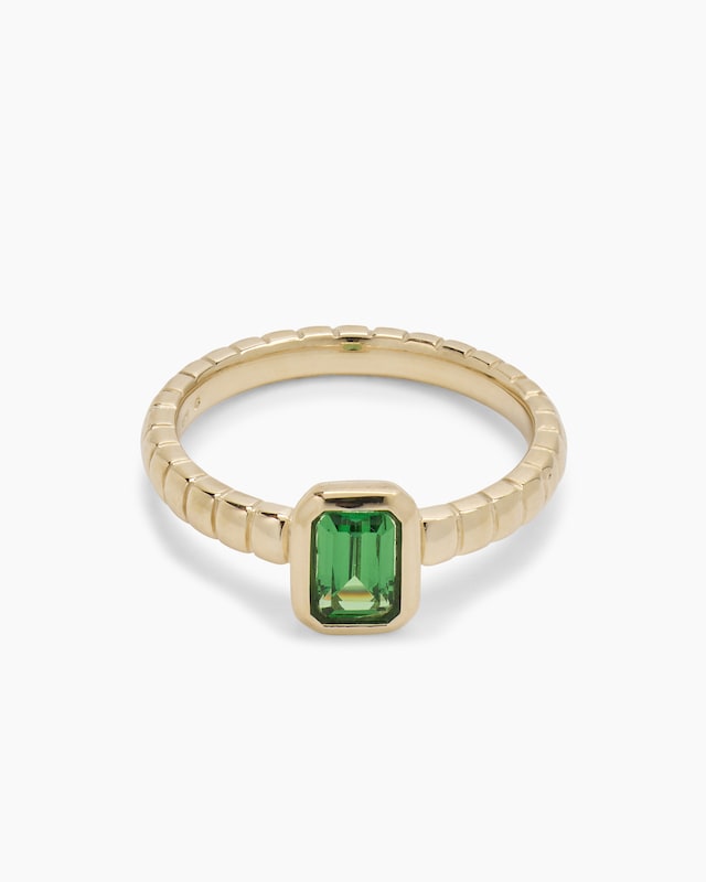 Ring mit Tsavorit