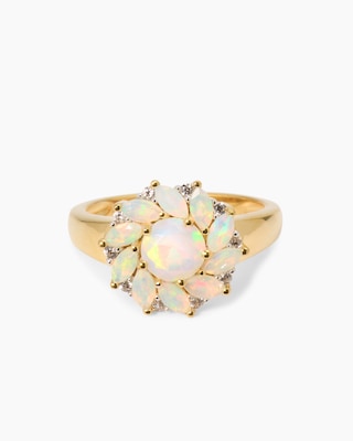 Produktabbildung 1 für Ring mit Äthiopischem Opal