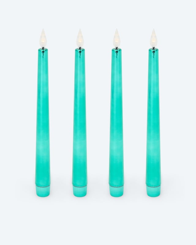 LED-Stabkerzen "Shiny", 4tlg.