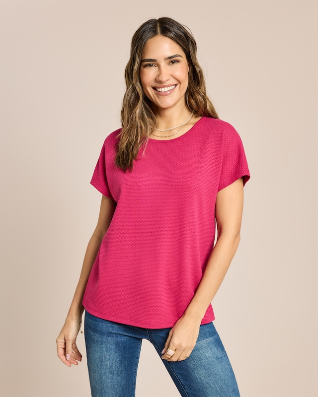 Shirt mit Struktur